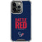 NFL Houston Texans Team Motto iPhone 16 Pro Clear Case